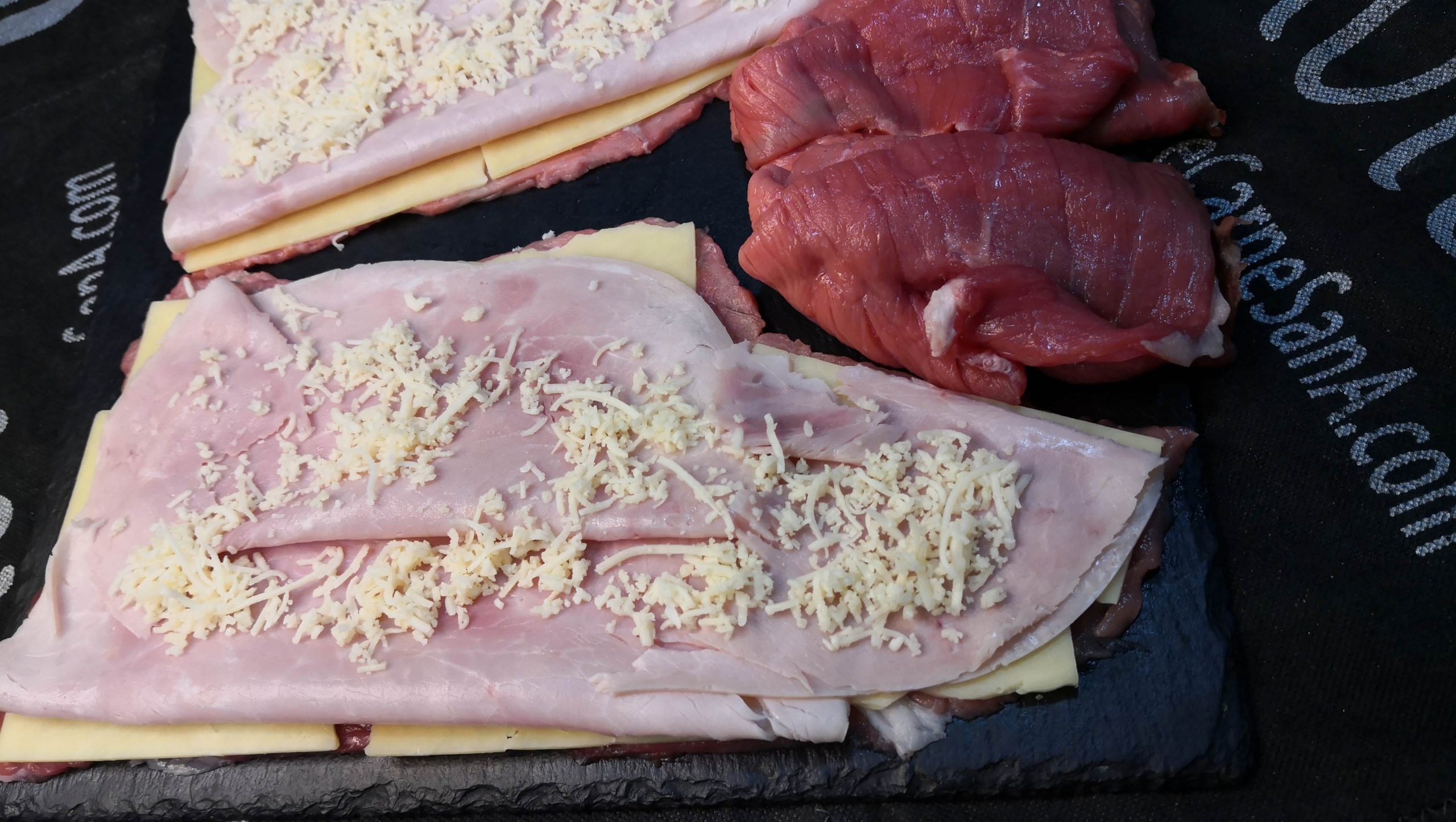 Cachopo jamón cocido y queso de nata