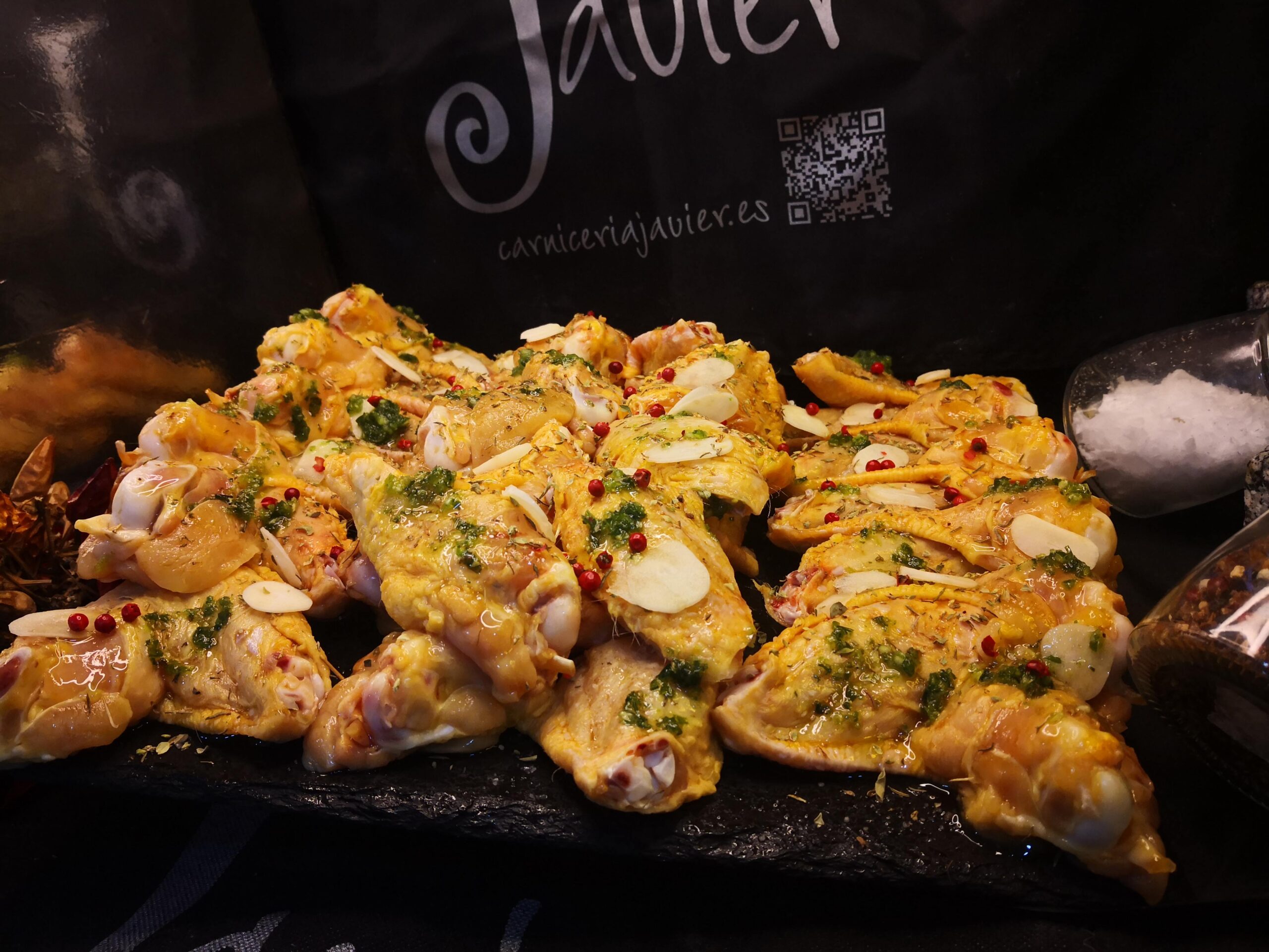 Pollo al ajillo
